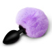 Tailz - Fluffy Bunny Tail Plug - Purple 照片