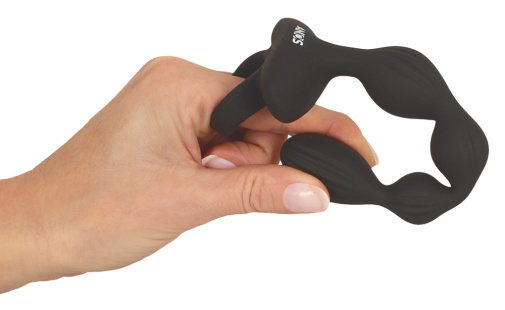 ANOS - Jump 震动后庭串珠 - 黑色 照片