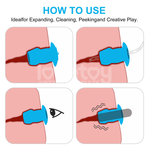 Lovetoy - Pinnacle Pro Tunnel Plug - Blue photo