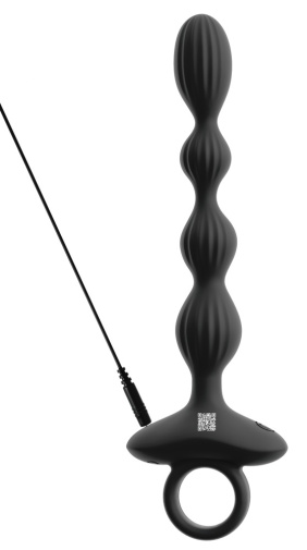 ANOS - Jump 震动后庭串珠 - 黑色 照片