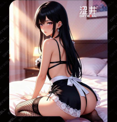 Drywell - C04 Anime Maid Costume - Black/White 照片