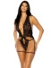 Oh La La Cheri - Chelsea Plunge Teddy - Black photo