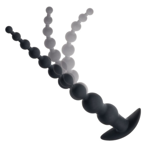 CEN - X-10 Power Vibro Anal Beads - Black photo