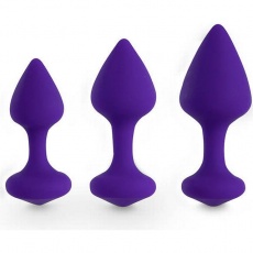 Feelztoys - Bibi 後庭塞套裝 - 紫色 照片