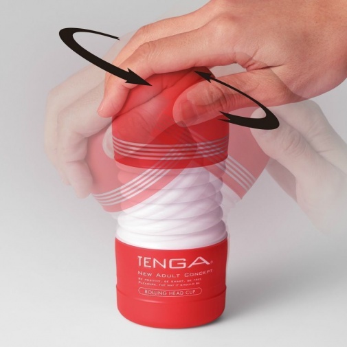 Tenga - Rolling Head Cup Hard - Black (Renewal) photo