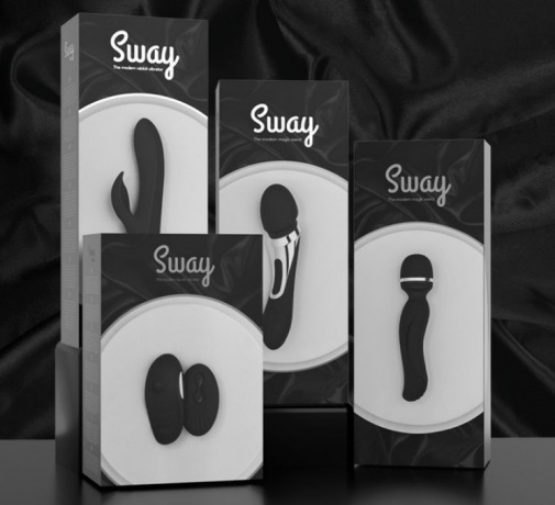 Sway - 矽膠按摩棒 - 黑色 照片