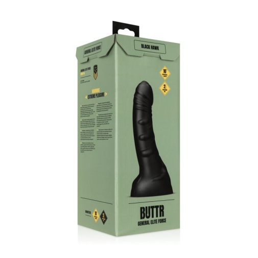 BUTTR - Black Hawk Curved Dildo 照片