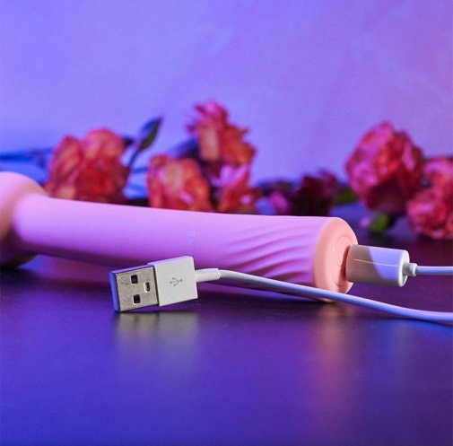 Gender X - Flexi Wand Vibrator - Pink  photo