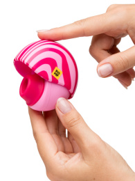 Romp - Spin Clitoral Stimulator - Pink/Red photo