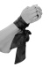 Ouch - Silky Bondage Ribbon - Black photo-3