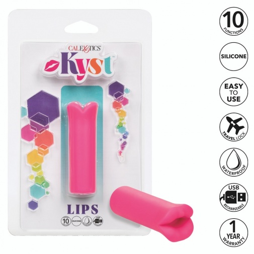 CEN - Kyst Lips Mini Massager - Pink 照片
