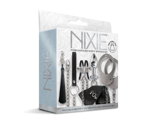 Nixie - Interchangeable 8 pcs Bondage Kit photo