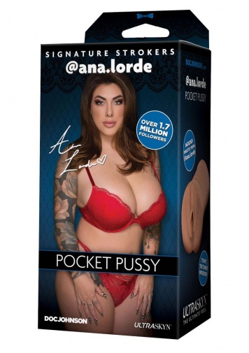 Doc Johnson - Ana.lorde Pocket Pussy - Flesh photo