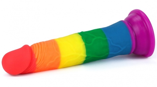 Lovetoy - 7" Prider Dildo - Rainbow photo