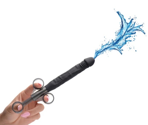 Master Series - Penis Lube Shooter - Black 照片