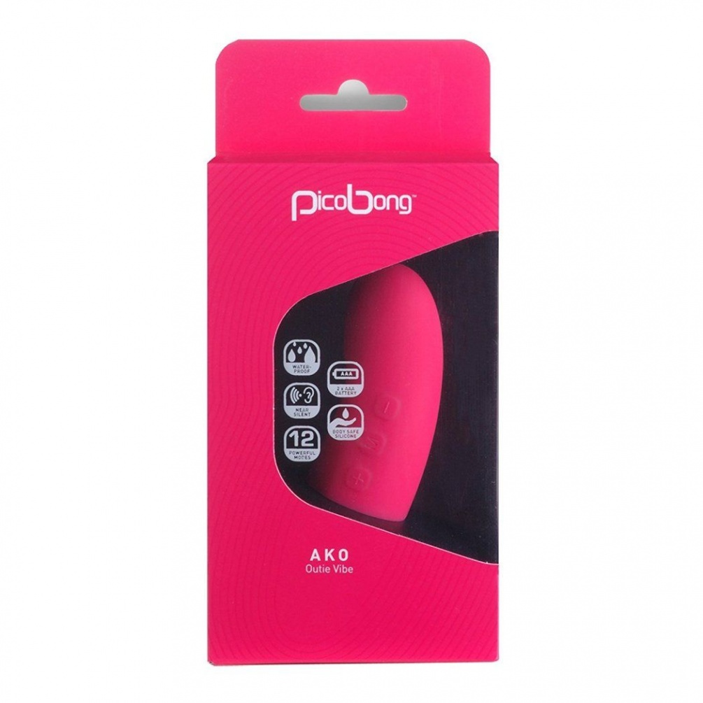 For use in one-play or foreplay, Ako will curl your lips and... PicoBong - Ako - Cerise photo-2