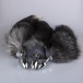 MT - Anal Plug S-size with Black fur tail photo-5