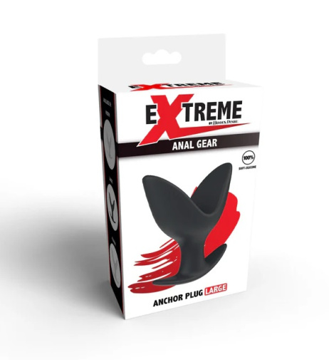 Hidden Desire - Extreme Anchor Anal Plug L - Black 照片