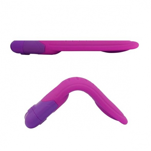 Slaphappy - Plus Bendable 5 in 1 Vibrator - Purple photo