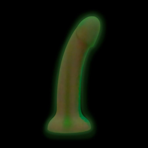 Easytoys - Glow Candy Swirl Dildo 19cm - Pink photo