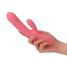 SVAKOM - Avery Thrusting Rabbit Vibrator - Strawberry Pink 照片