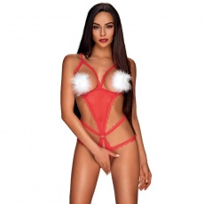 Obsessive - Merrynel Christmas Teddy - Red - S/M photo