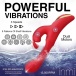 Inmi - Rabbit Flick Vibrator - Red photo-4