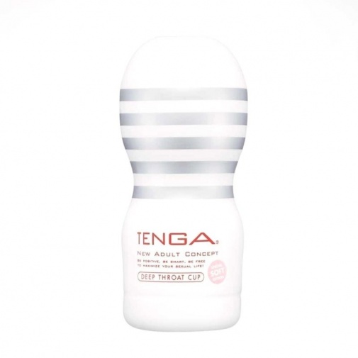 Tenga - Deep Throat Cup Soft - White photo