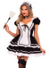 Leg Avenue - Maid to Flirt Costume - Black - L 照片-3