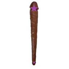 Nasstoys - Hero 14" Double Dildo - Brown photo