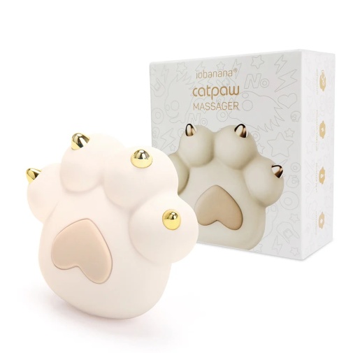 Iobanana - Catpaw Warming Vibrator - Cream 照片