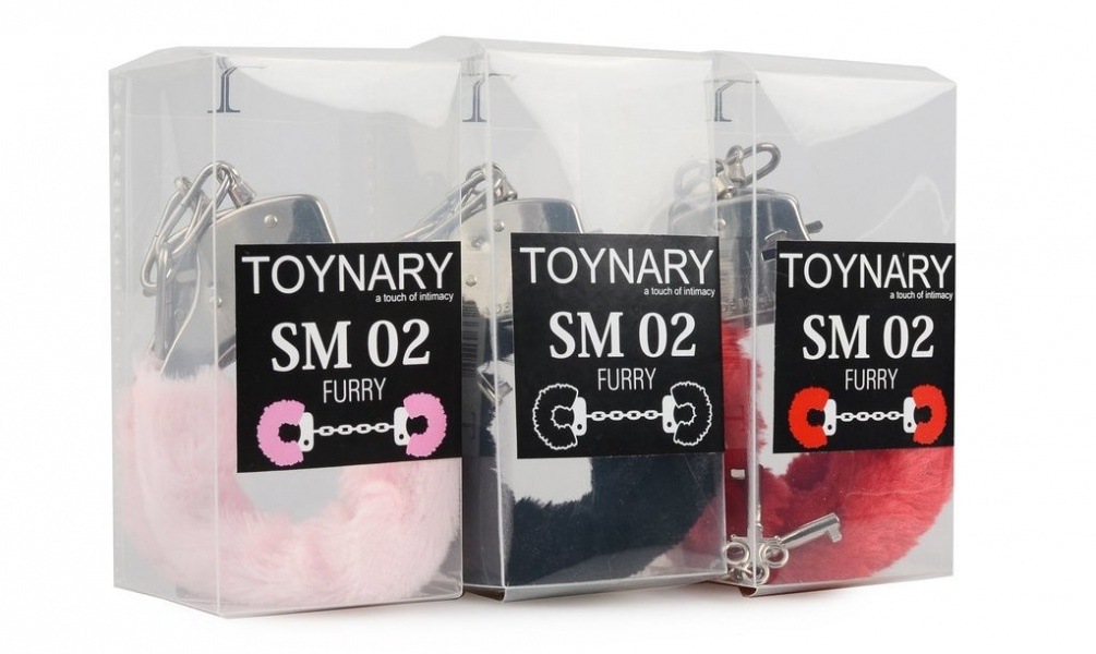 Toynary SM02 Fuzzy Metal Handcuffs are made of metal with fu... Toynary - SM02 Fuzzy Metal Handcuffs - Pink photo-8