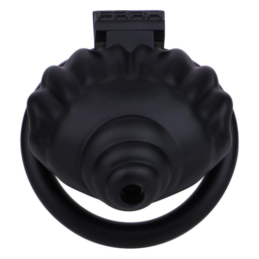 FAAK - Shell Resin Chastity Cage - Black 照片