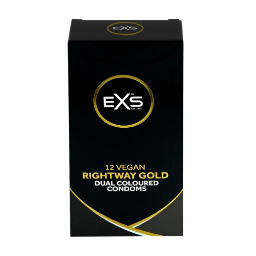 EXS - Vegan Rightway Gold Condoms 12's Pack 照片