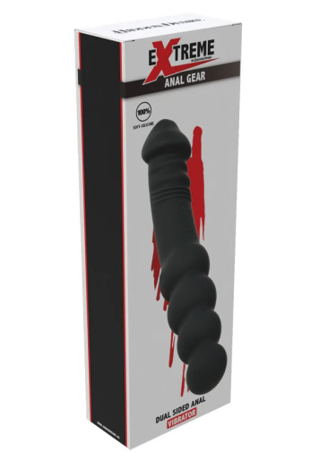 Hidden Desire - Extreme Dual Anal Vibrator - Black 照片