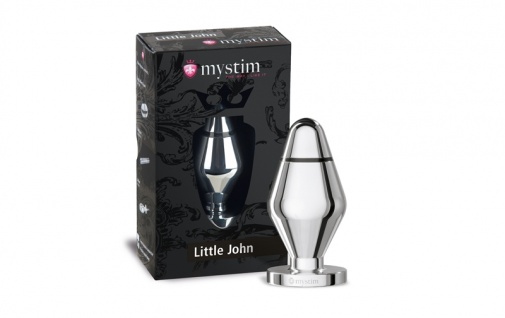 Mystim - Little John Butt Plug S - Silver photo
