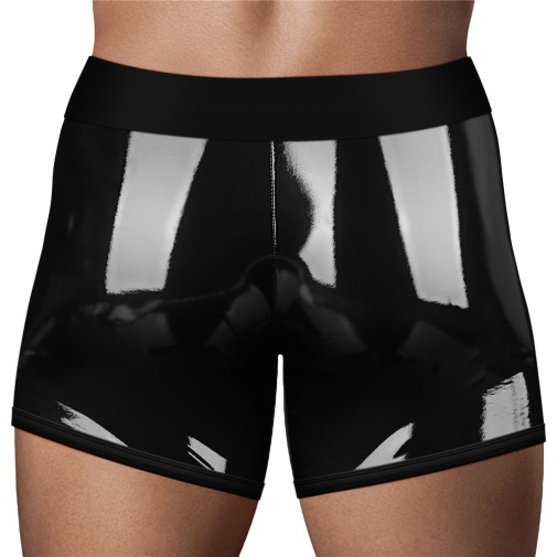 Lovetoy - Chic Strap-On Shorts - Black - L/XL photo
