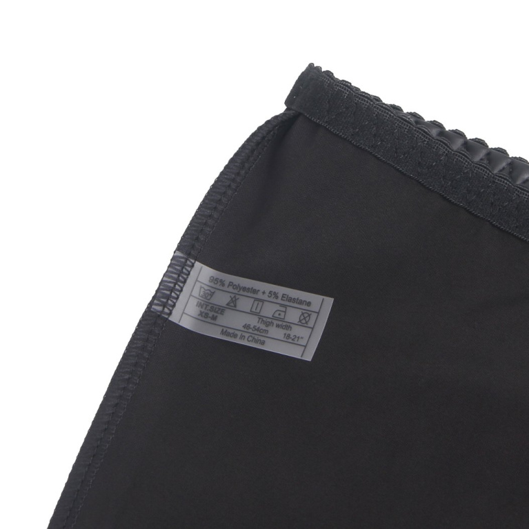 Ohyeah - Cross Straps Stockings - Black - L photo