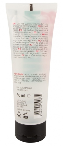 Just Play - Watermelon Massage Gel - 80ml photo