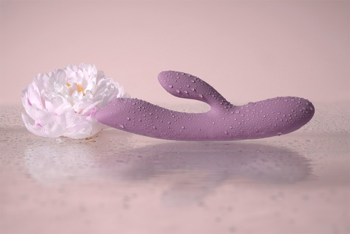 SVAKOM - Trysta Neo Interactive Rabbit Vibrator - Romantic Rose photo