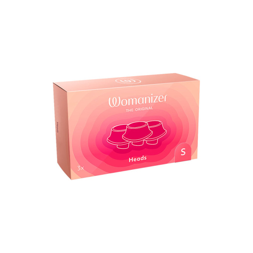 Womanizer - Premium 适用更换吸头细码3个装 - 红莓色 照片