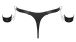 Svenjoyment - Male Thong w Hand Cuffs - Black - M photo-7