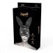Coquette - Mask w Bunny Ears - Black photo-4