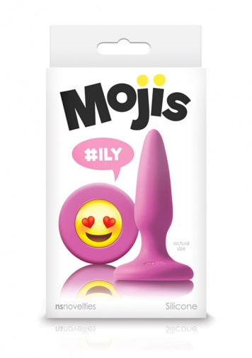 NS Novelties - Mojis Plug ILY Mini - Pink photo