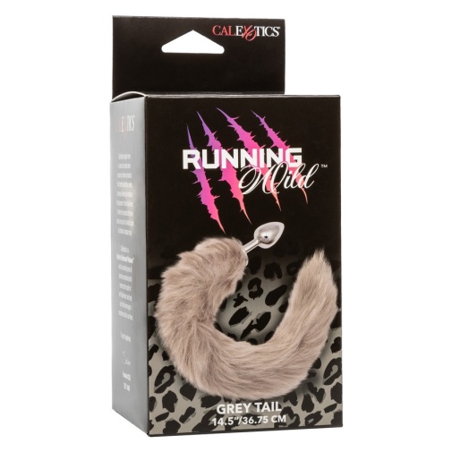 CEN - Running Wild Fox Tail Plug - Crey photo