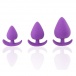 MT - Silicone Anal Plug 110x55mm - Purple photo-2