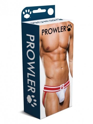 Prowler - 男士護襠 - 白色/紅色 - 細碼 照片