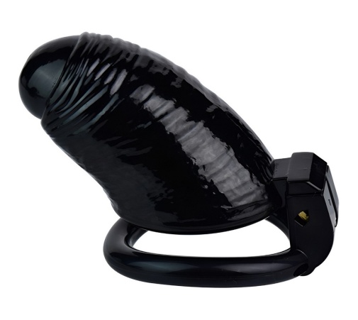 FAAK - Dick Resin Chastity Cage M - Black photo