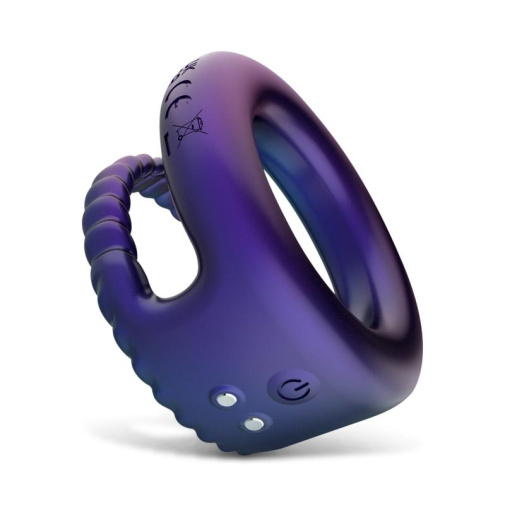 Hueman - Jupiter Vibro Cock & Ball Ring - Purple 照片