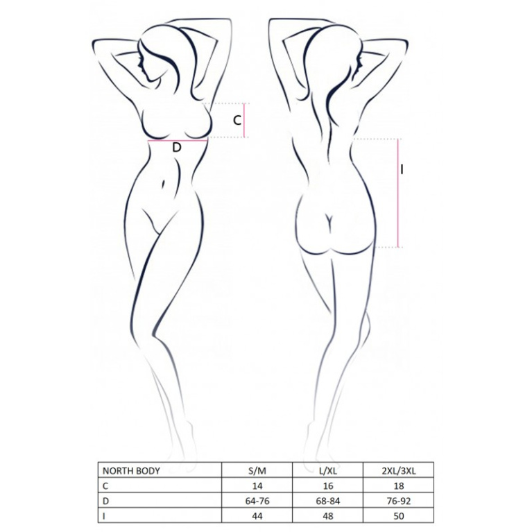 Passion - North Body - 黑色 - S/M 照片